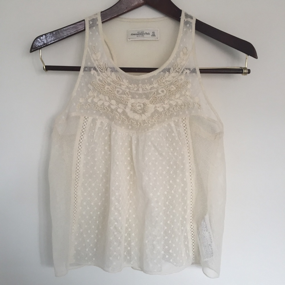 ✨ Abercrombie & Fitch Beaded Tank